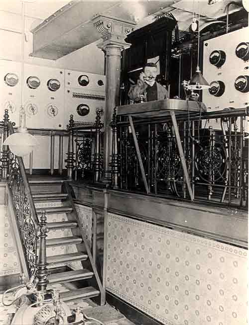 Elektriciteitscentrale Oostzeedijk, schakelkamer
