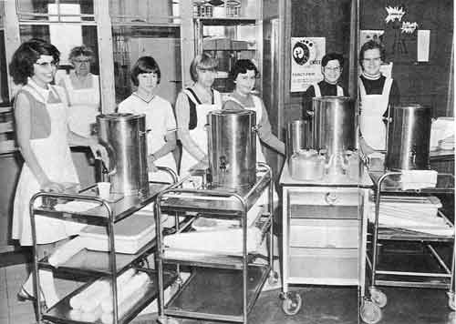 Kantinepersoneel 1968