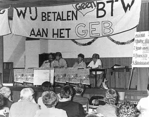 Wijkvergadering Vreewijk 1986